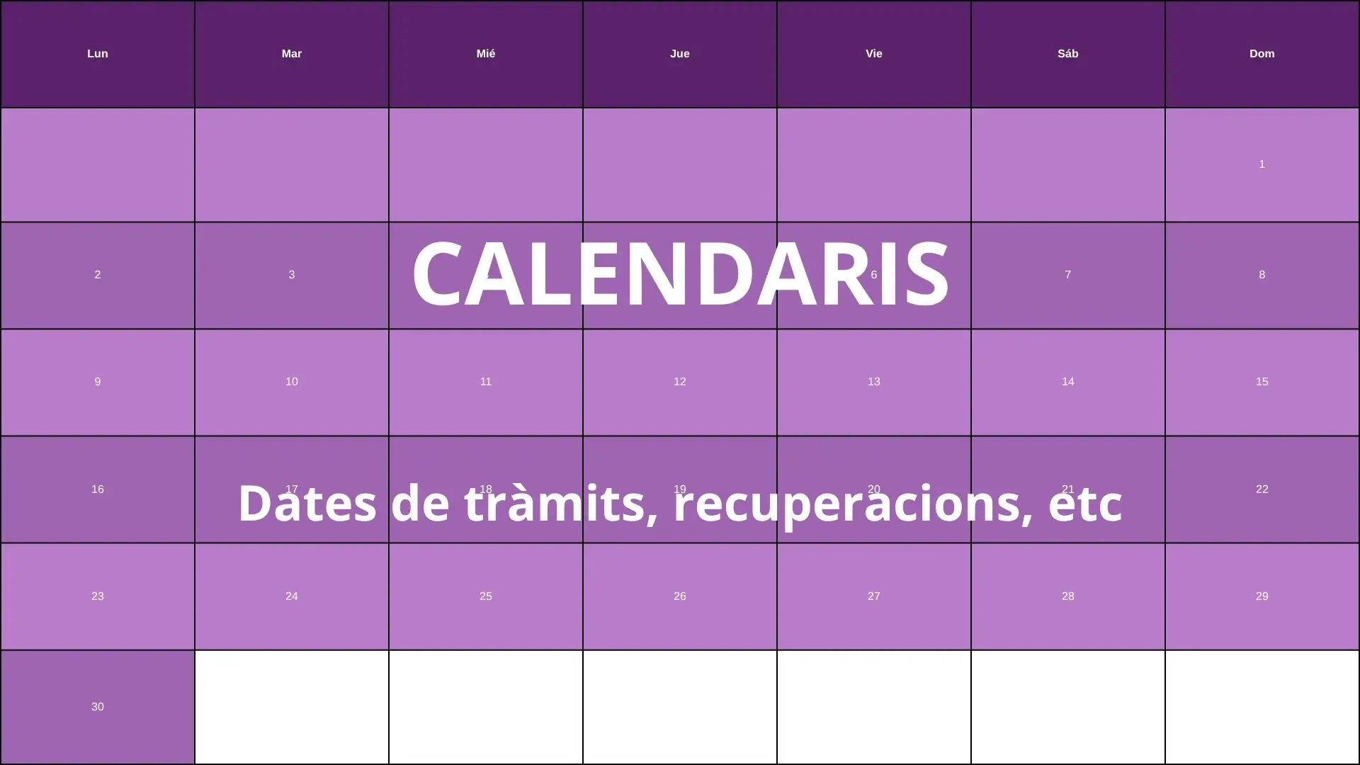CALENDARIS